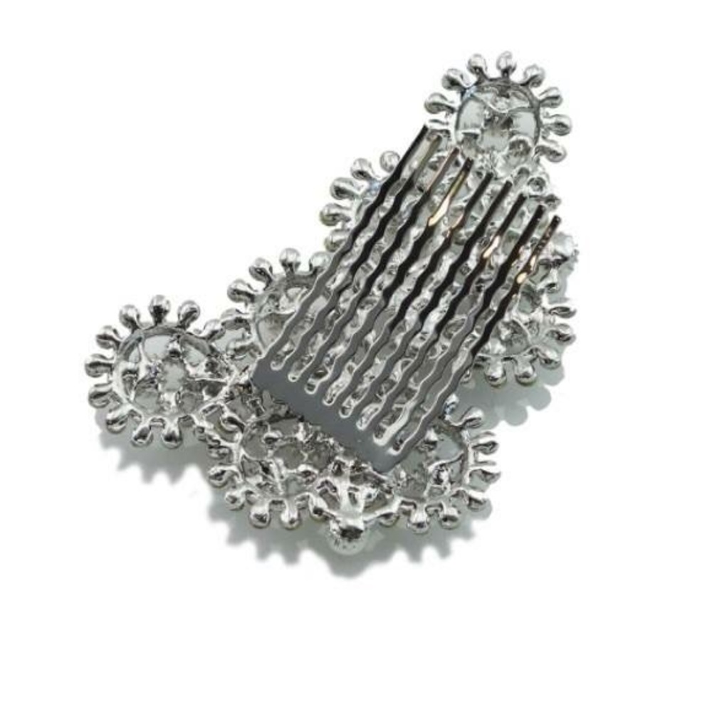 Prom Crystal and pearl Hair Accessory comb - Picture 4 of 4